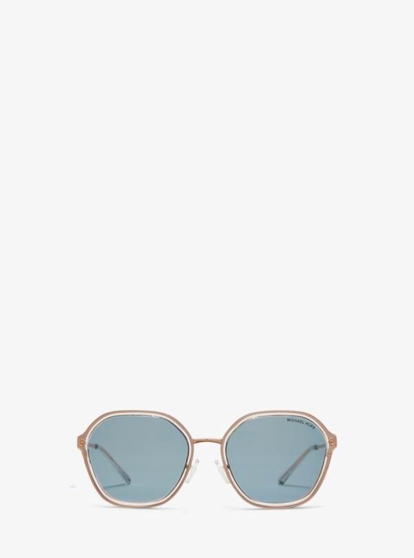 Damske Slnecne Okuliare Michael Kors Seoul Ruzove Zlate - Doplnky Michael Kors Lacne | OYGAZ-8301